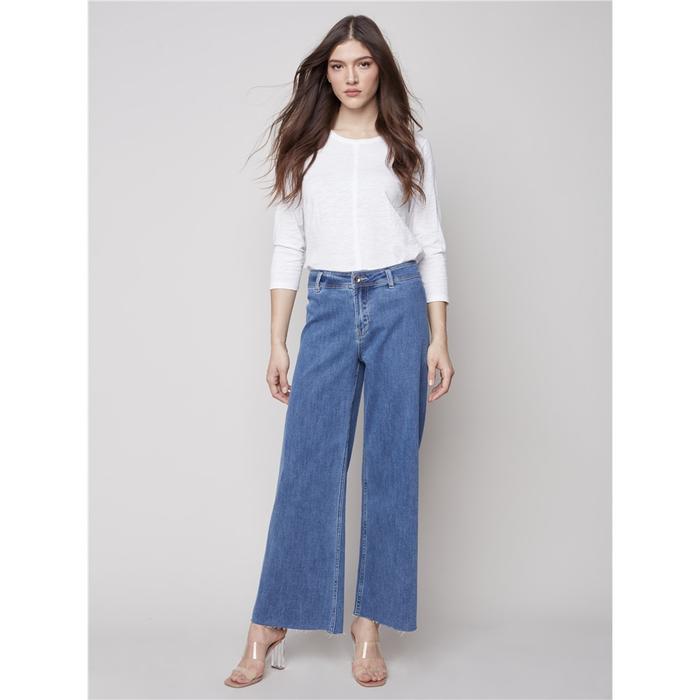 Pantalon à jambes larges new arrivals