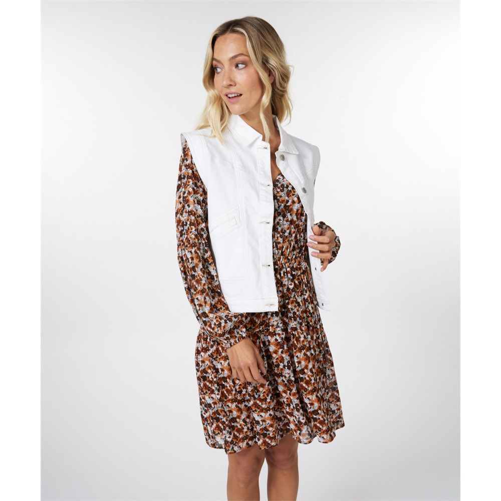 Veste Sans Manches Réversible Pour Femmes