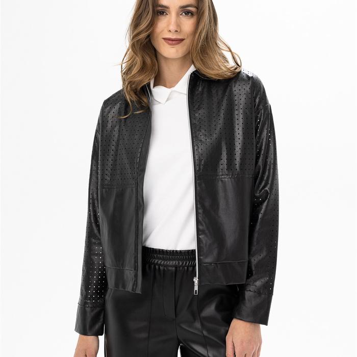 Veste cuir cloutée femme hot sale