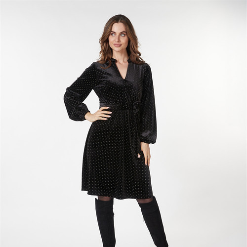 Chemise Wood's Western Plaisir Show - Taille S - Clous Dorés, Paillettes, Rhinestones - Noir