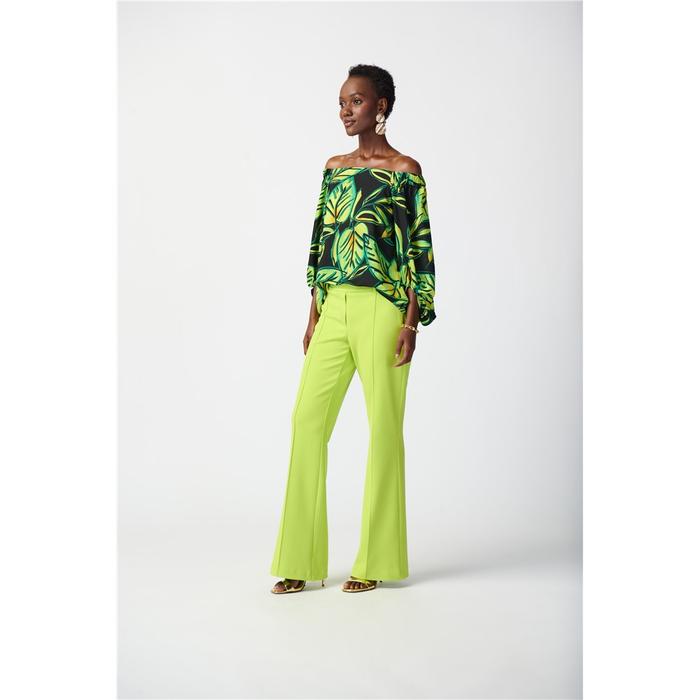 Joseph Ribkoff Pantalon vas enfiler Vert Lime 14 SS24