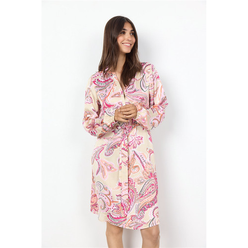Robe Classique Radzoli Imprimée Géométrique - Taille XS/S - Manches 3/4 - Neuve Avec étiquettes