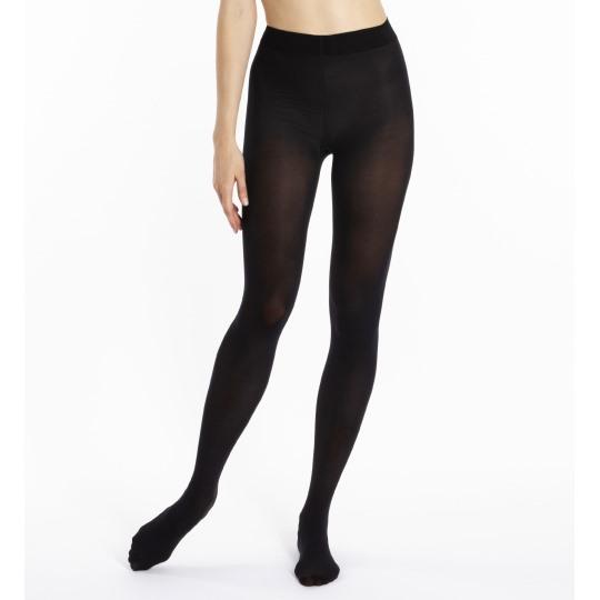 Collant opaque fantaisie EVANA Noir S/M FW22