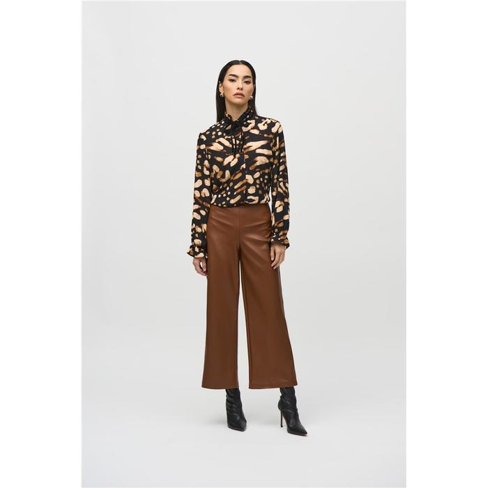 Haut Top Blouse Léopard Joseph Ribkoff - Taille 38 Occasion Très Bon état, Chemisier Femme