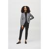 Pantalon ajusté en cuir vegan