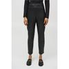 Pantalon ajusté en cuir vegan