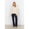 Cardigan en tricot avec boutons