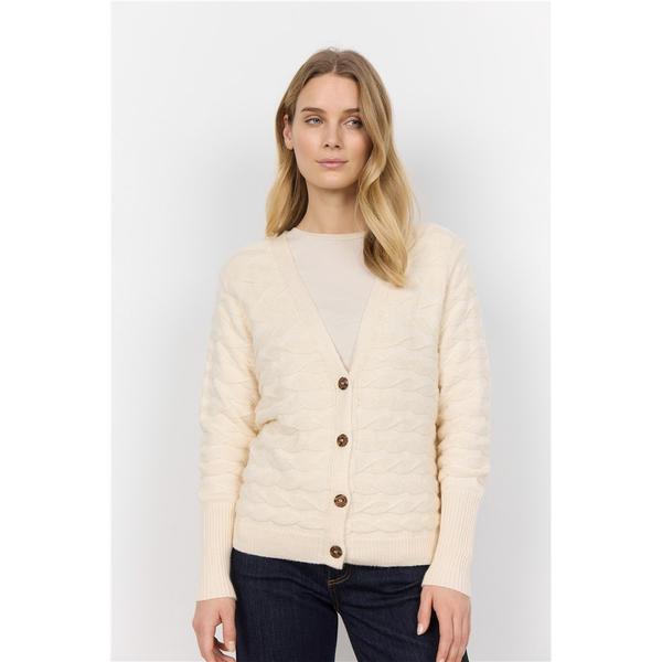 Cardigan en tricot avec boutons