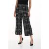 Pantalon à enfiler pied-de-poule