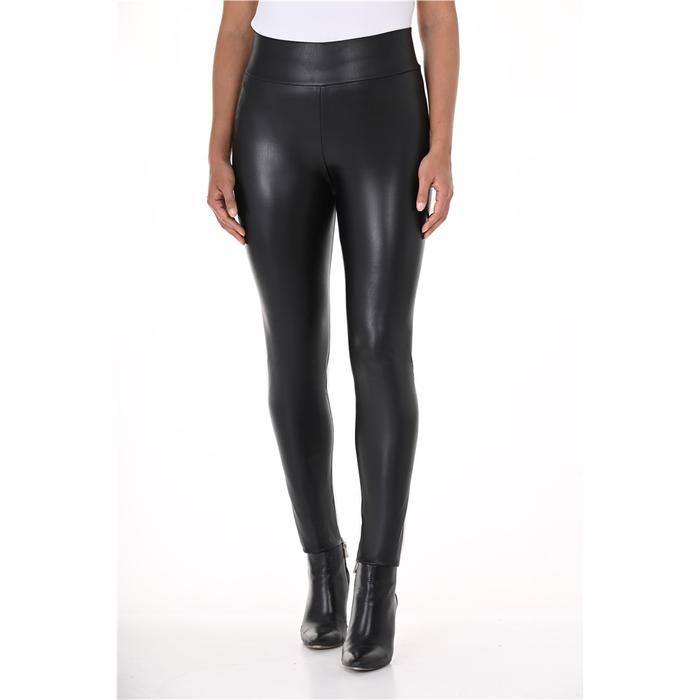 Legging noir cuir hotsell