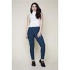 Pantalon aux chevilles tissu texturé