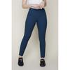 Pantalon aux chevilles tissu texturé