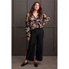 Pantalon aux chevilles amincissant