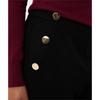 Pantalon avec boutons or