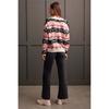 Chandail en tricot pelucheux
