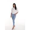 Pantalon avec broderie