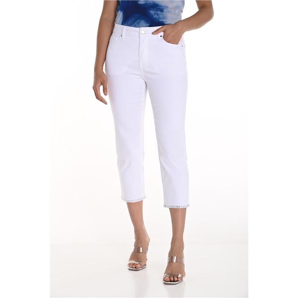 Pantalon 7/8 avec boucles au bas