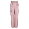 Pantalon cargo satiné