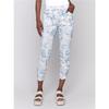 Pantalon à imprimé floral