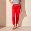 Pantalon 7/8 en jean avec fermoir