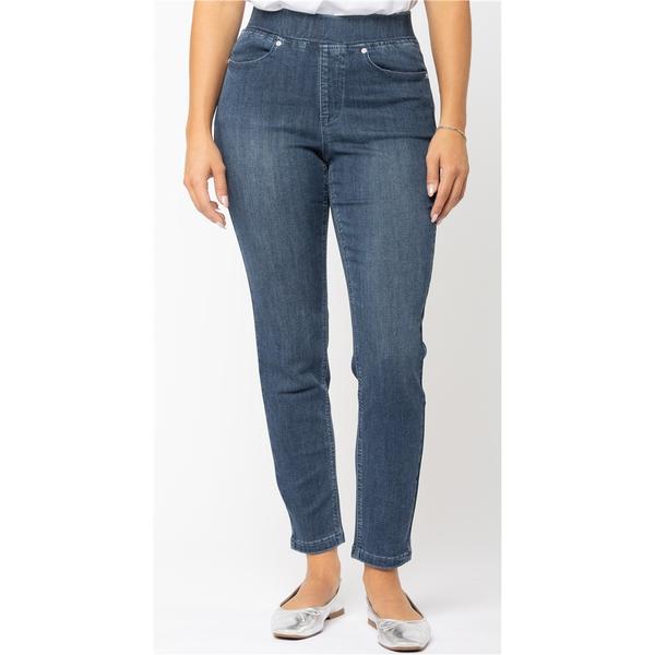 Jeans extensible taille haute