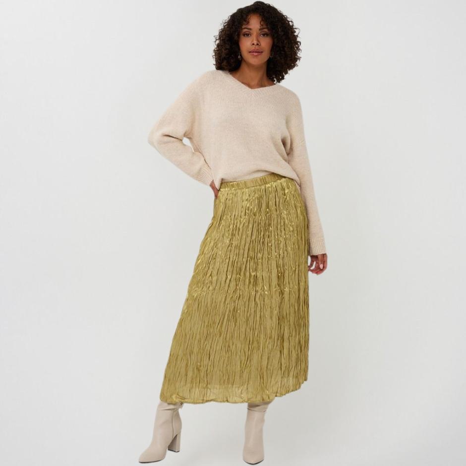 Robe Merona Beige & Noire Tricot Florale - Taille XS - Occasion Très Bon État