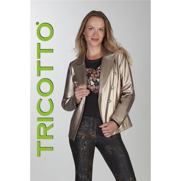 Tricotto Veston en cuir vegan FW25 Créations Chantal