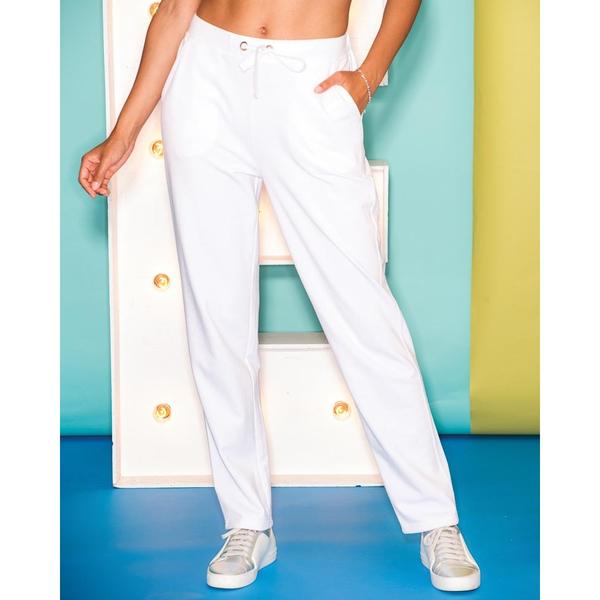 Pantalon jogger - Blanc - FEMME