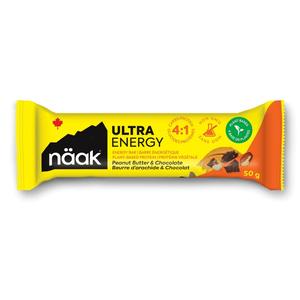 Barres énergitiques beurre d'arachides et chocolat 50g