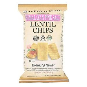 Lentil Chips Himalayan Pink Salt 120g
