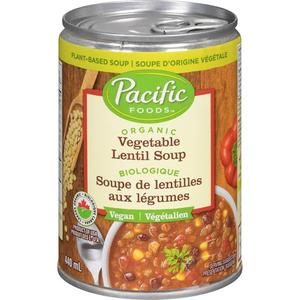 Soupe aux lentilles Bio
