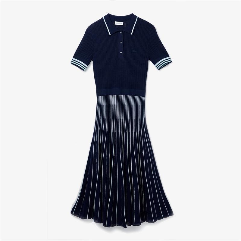 Blue pleated skirt 40 hotsell