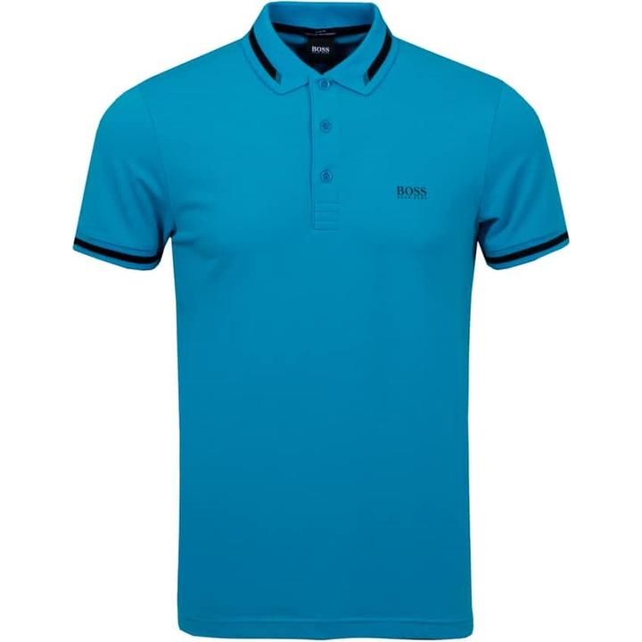 Paule Polo Shirt XXL Turquoise Slim M2 Boutiques