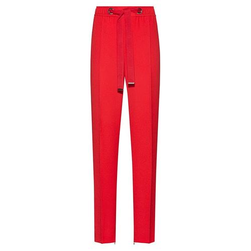 Pantalon Habille Femme 38 Rouge Coupe Ample M2 Boutiques