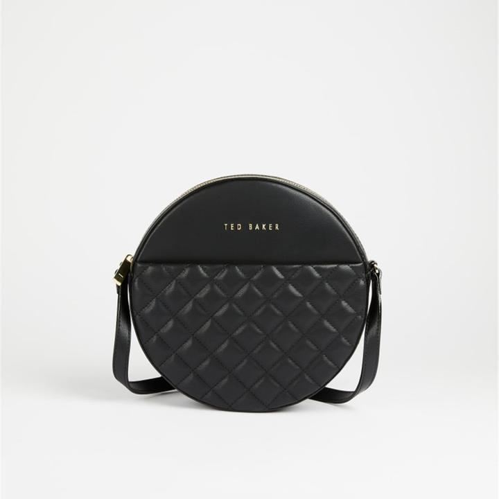 Black round crossbody bag hotsell