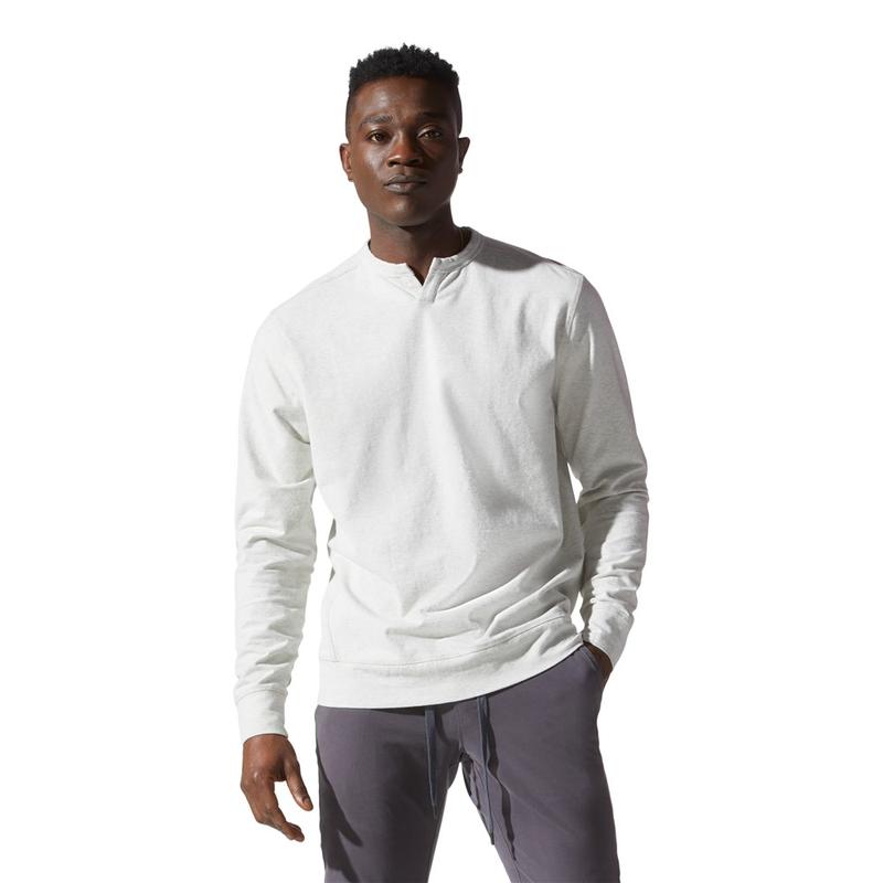 V hot sale notch sweatshirt