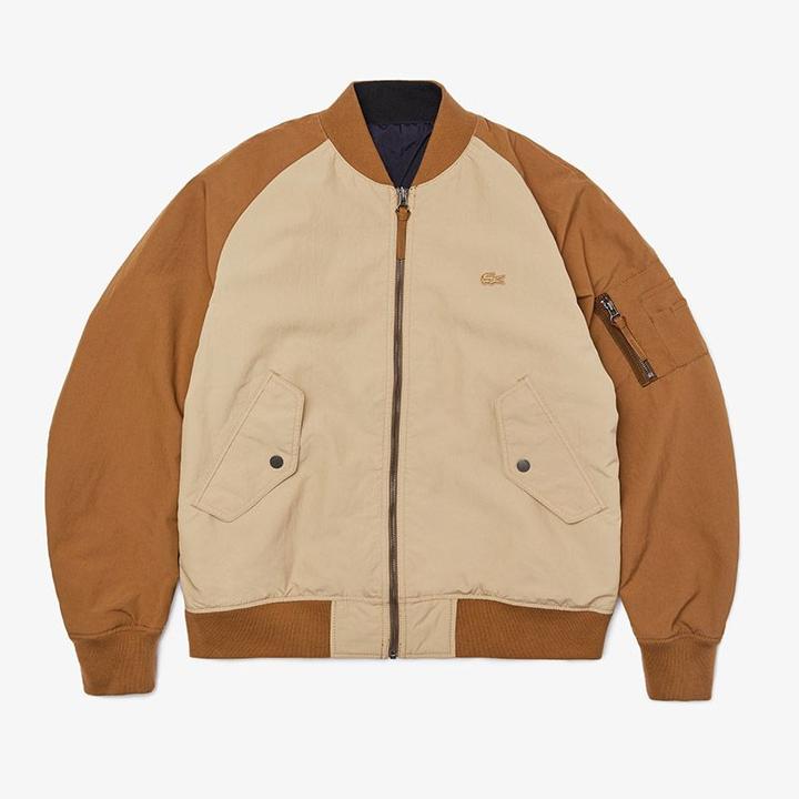 Lacoste men's reversible on sale jacket