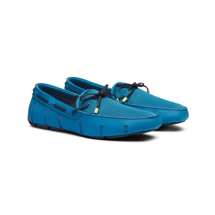 Braided Lace Loafer 9½ US Blue