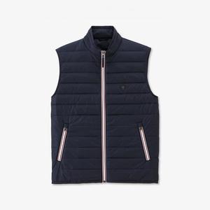 Navy blue outlet sleeveless jacket