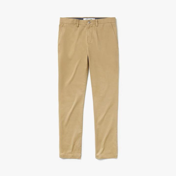 Stretch-gabardine skinny pants