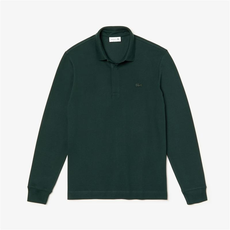Lacoste men's long sleeve best sale polo shirt