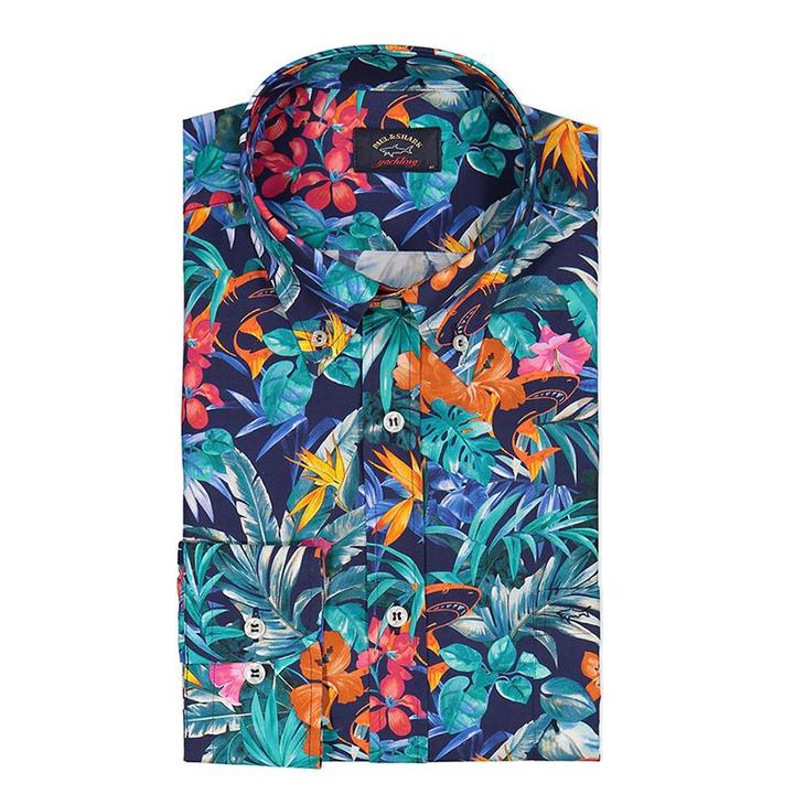 Chemise orders fleuri