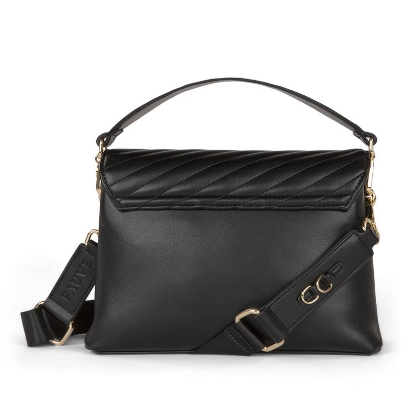 Leather outlets Flap Crossbody