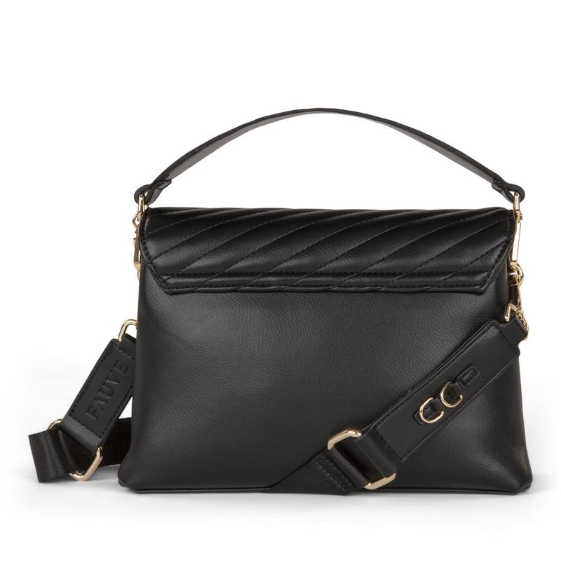 Black vegan crossbody bag sale