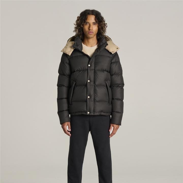 Black puffer bomber best sale