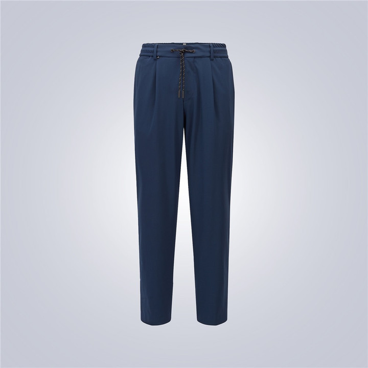 PERIN TROUSERS 40 Navy Relaxed Fit | M2 Boutiques