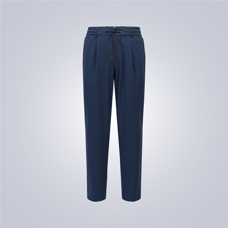PERIN TROUSERS 40 Navy Relaxed Fit | M2 Boutiques