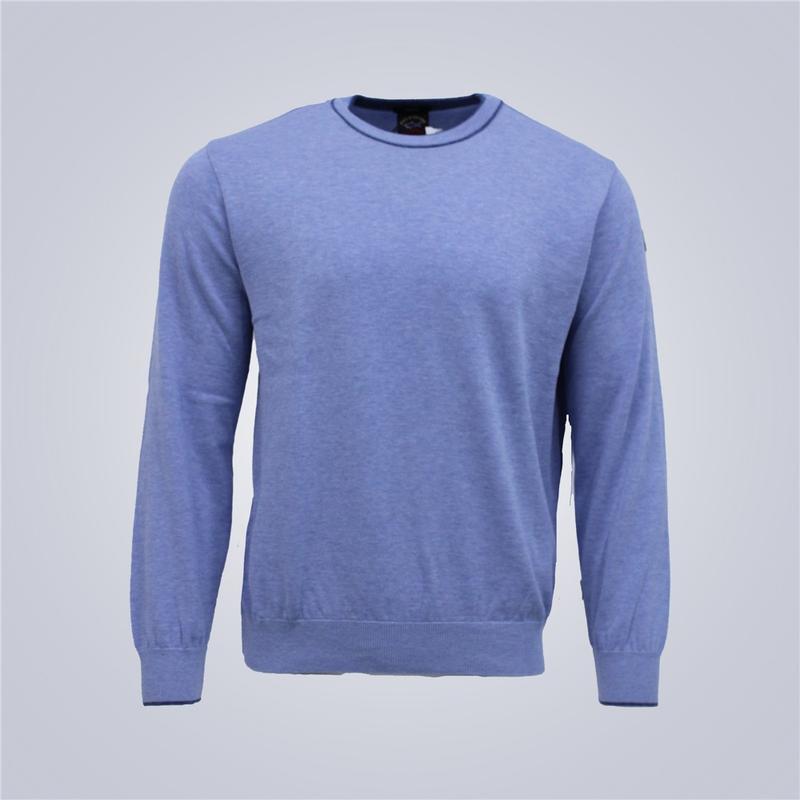 Blue crewneck sweater best sale