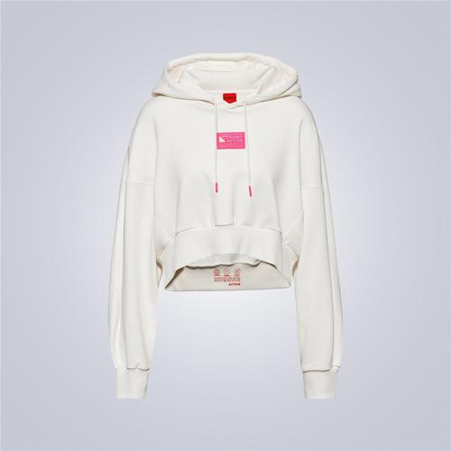 White cropped zip up jacket hotsell