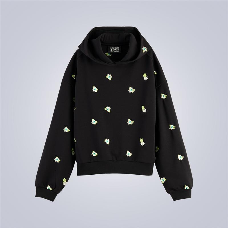 Scotch and soda embroidered on sale sweatshirt